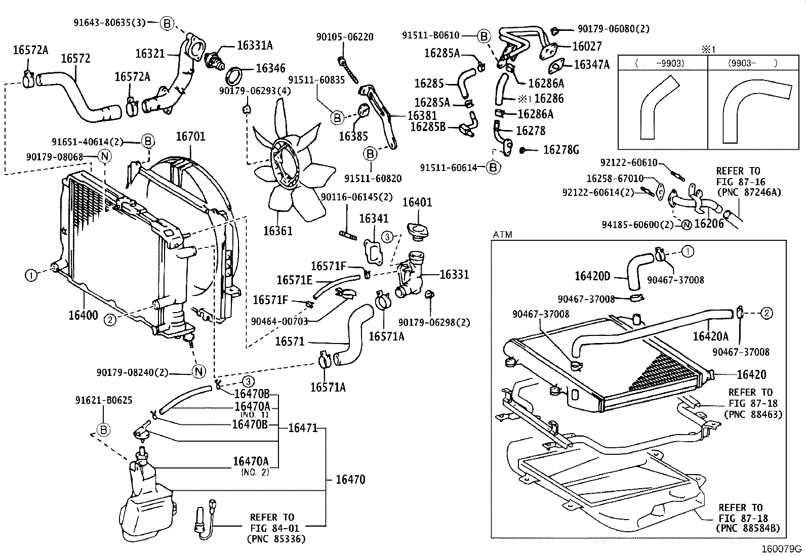 16206-67050 Water Bypass Pipe product image
