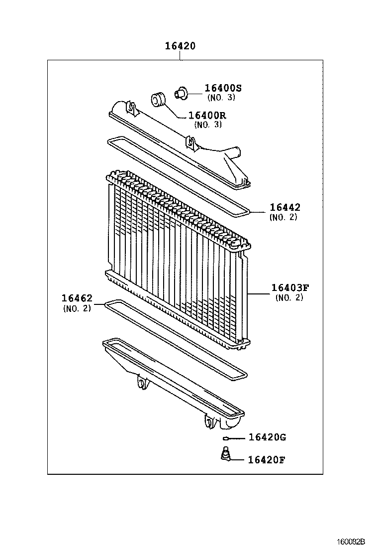 16206-67050 Water Bypass Pipe product image