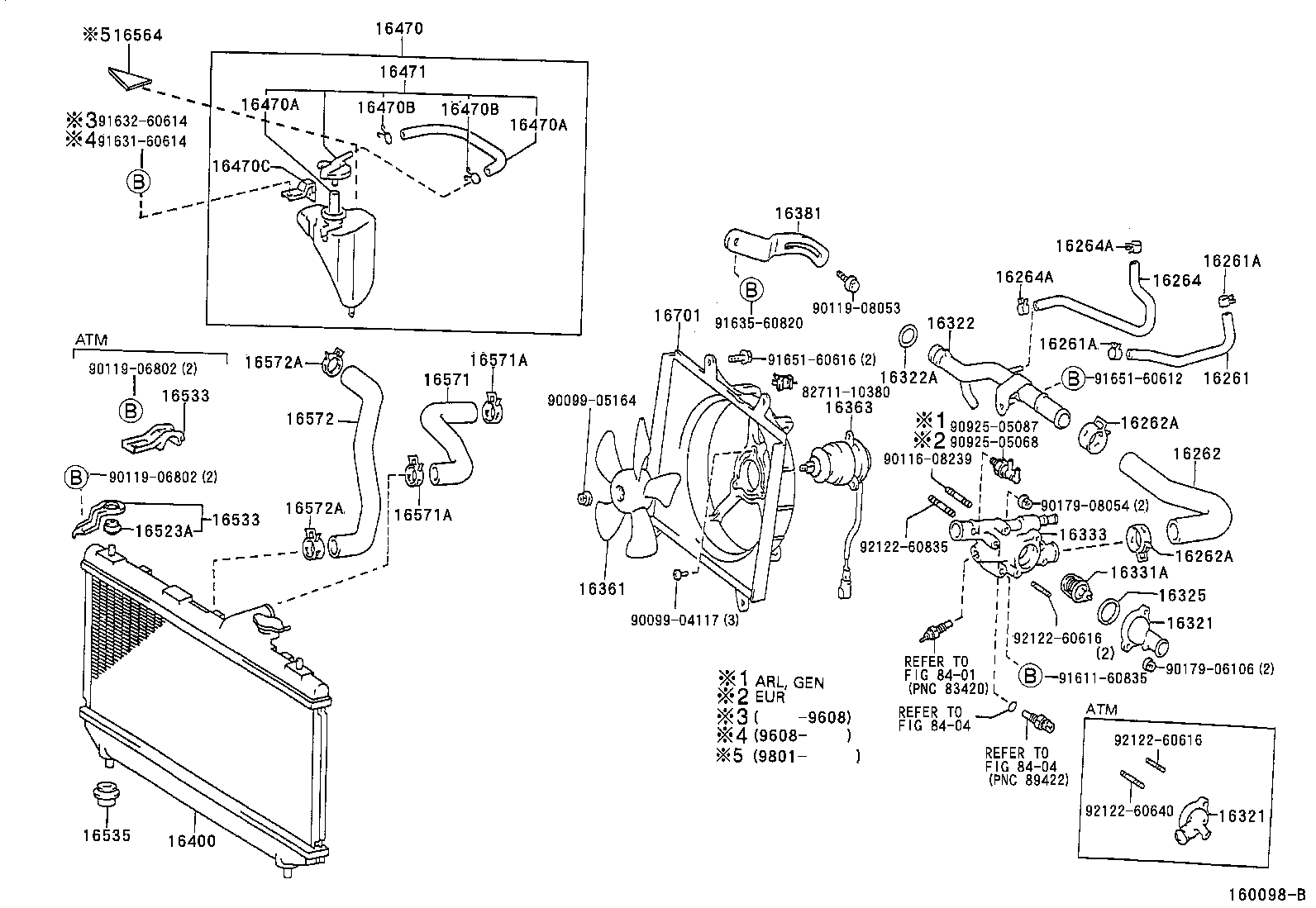 16533-11080 SUPPORT, RADIATOR, UPPER product image