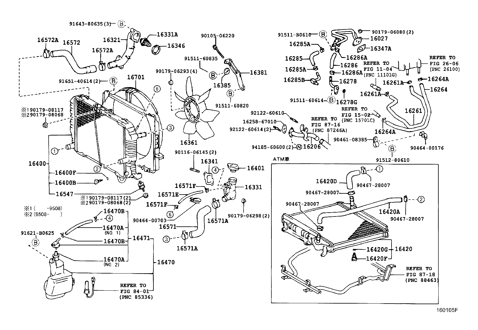 16206-67050 Water Bypass Pipe product image