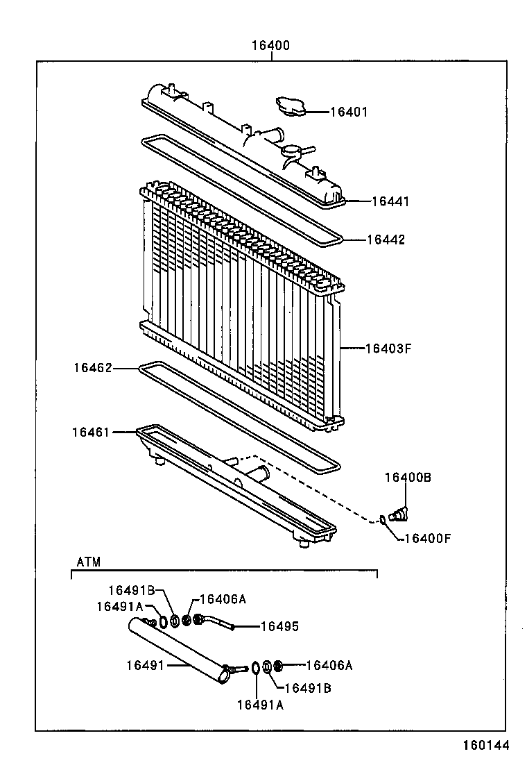 16262-02060 HOSE, WATER INLET product image