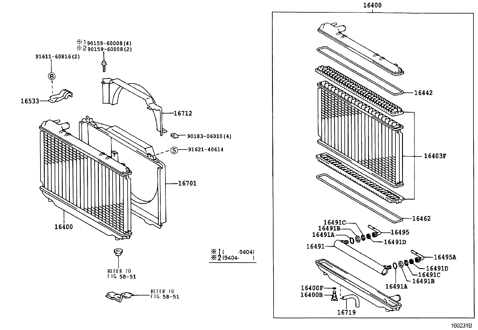 16028-64021 PIPE SUB-ASSY, TURBO WATER, NO.2 product image