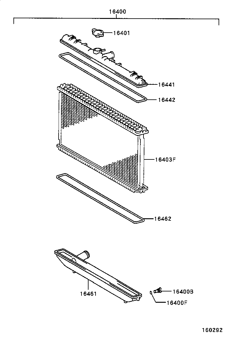 16258-22010 GASKET(FOR WATER BY-PASS PIPE) product image