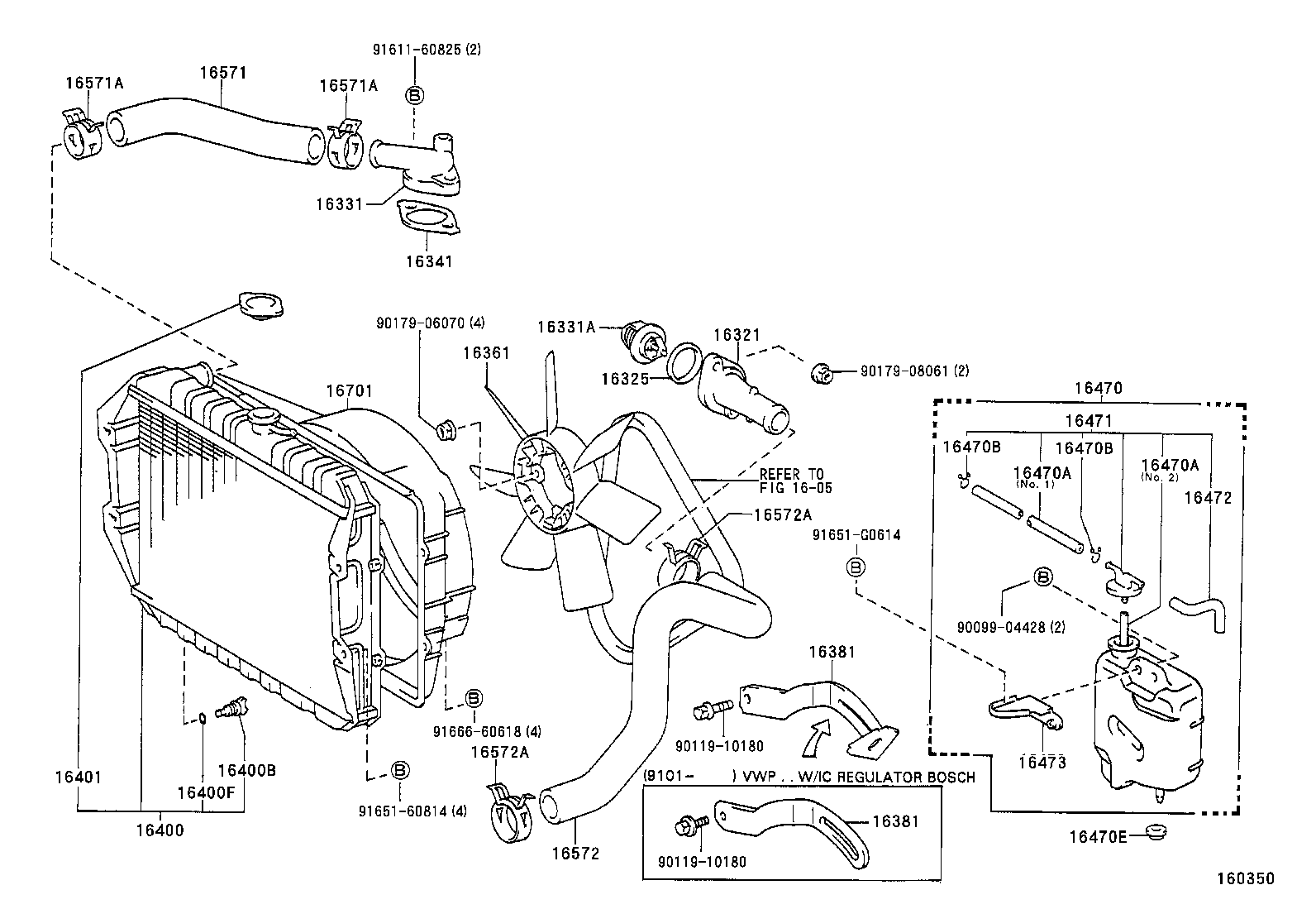 16400-04020 RADIATOR ASSY product image