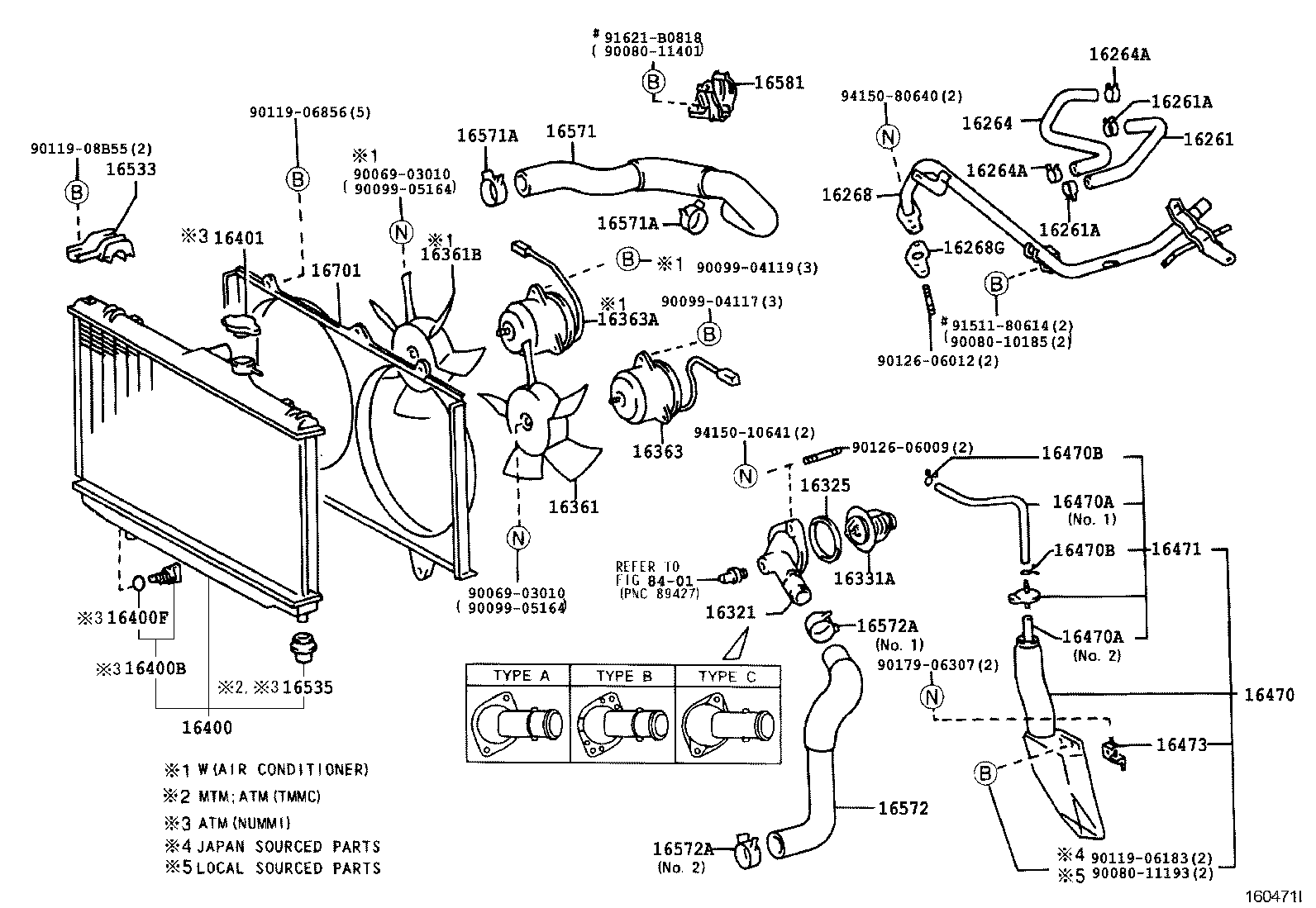 16321-0D011 INLET, WATER product image