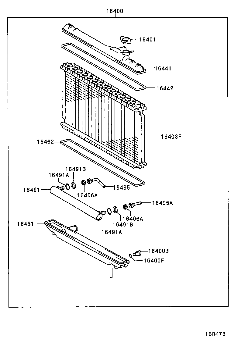 16405-70090 CAP SUB-ASSY, RESERVE TANK product image