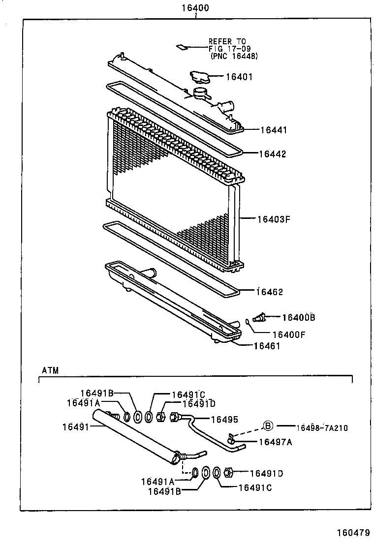 16405-74271 CAP SUB-ASSY, RESERVE TANK product image