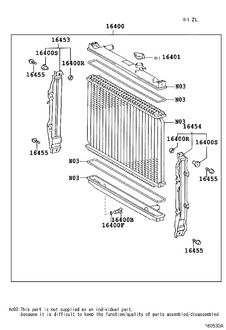 16258-67010 GASKET(FOR HEATER RETURN) product image