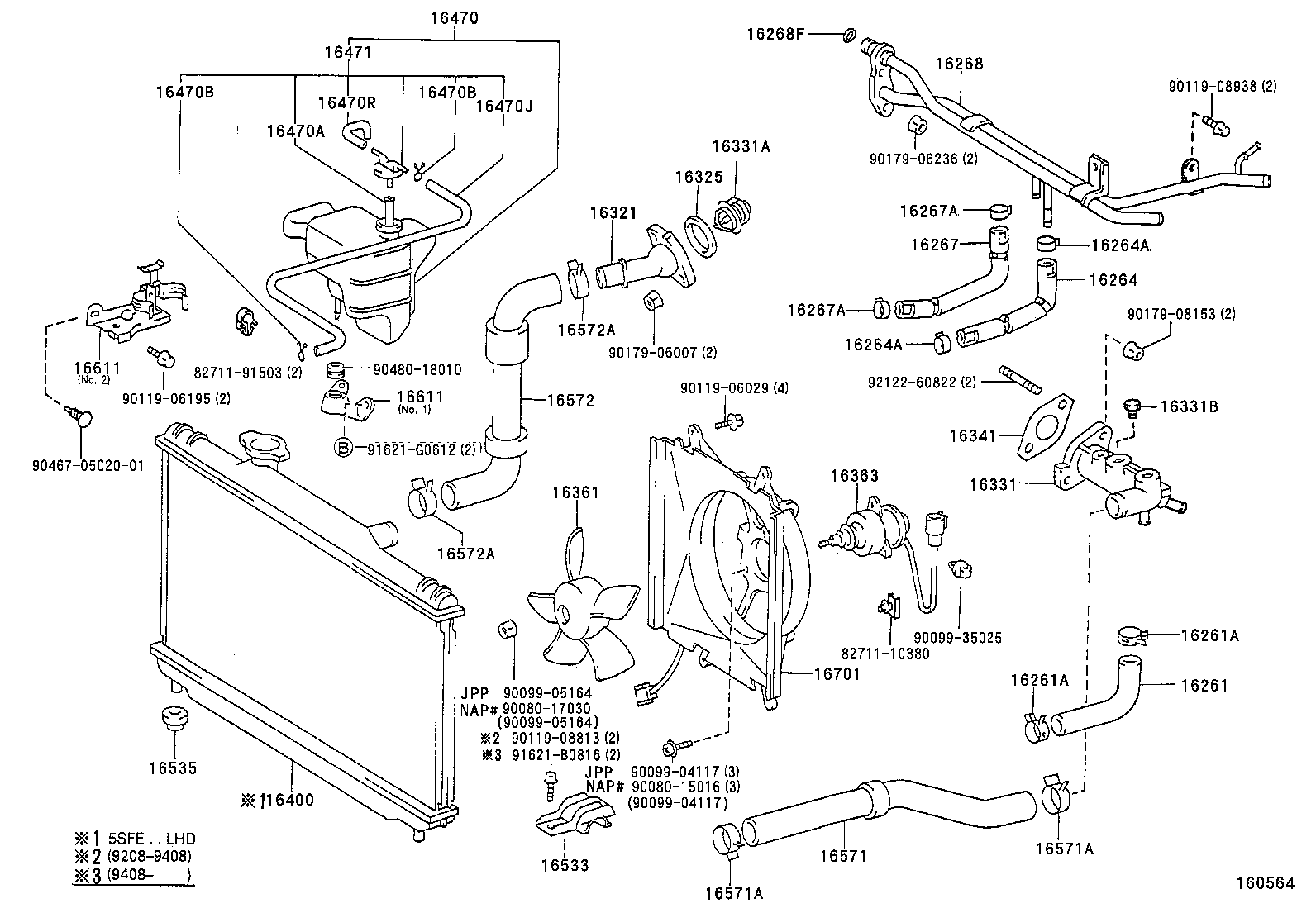 16321-0A010 INLET, WATER product image