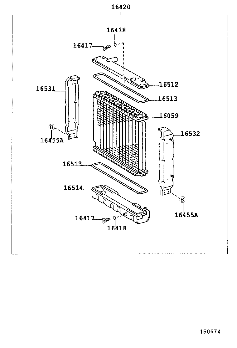 16206-78141 PIPE SUB-ASSY, WATER BY-PASS, NO.3 product image