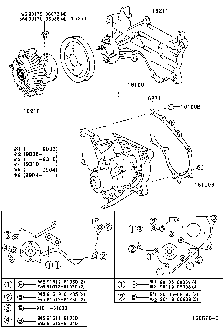 16307-64031 BRACKET, FLUID COUPLING product image