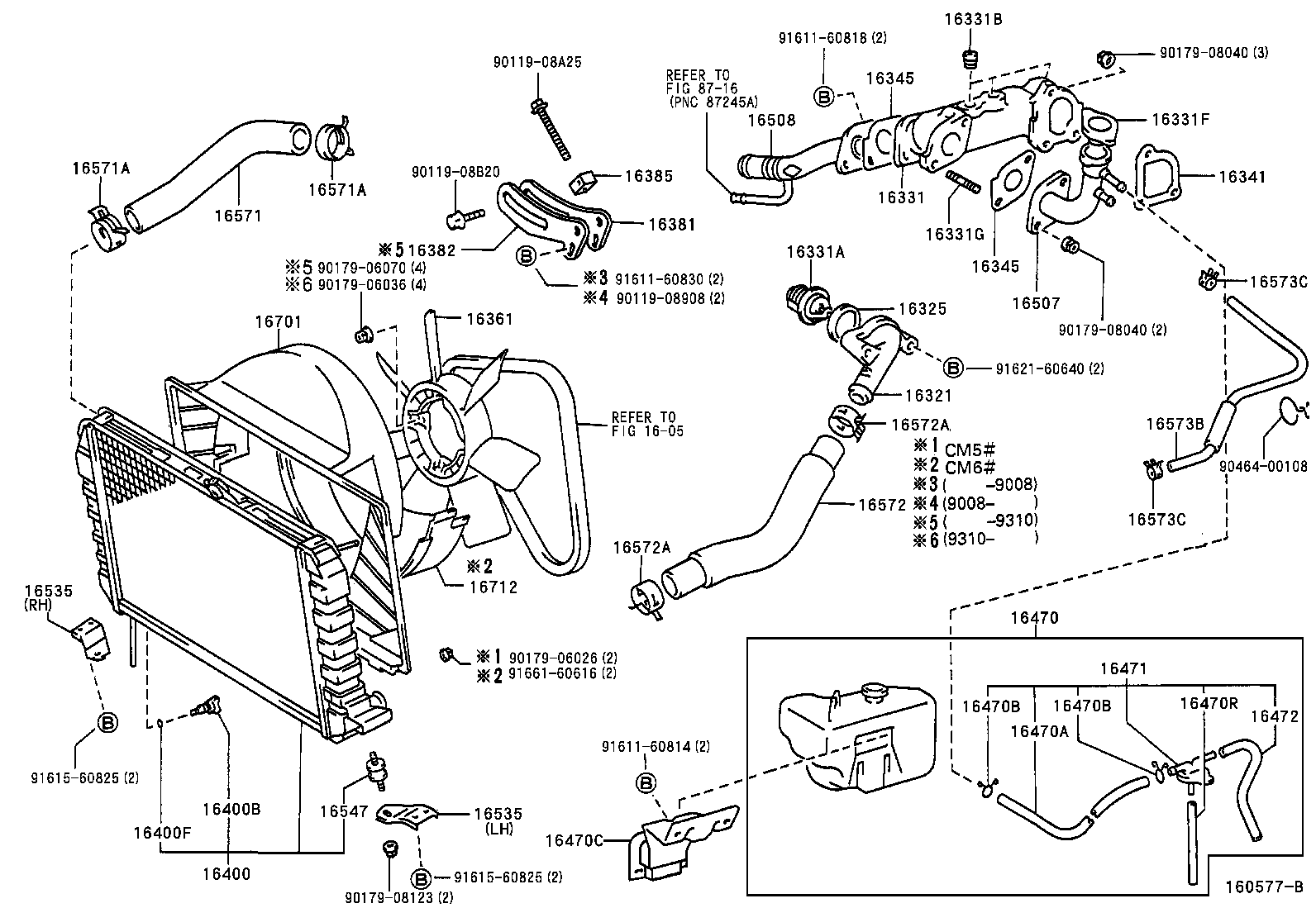 90447-12127 HOSE, WATER BY-PASS product image
