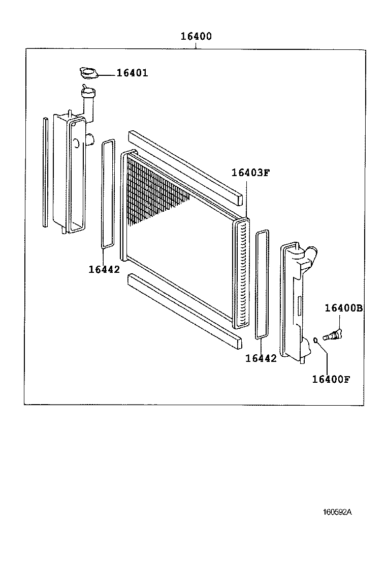 16268-21010 PIPE, WATER BY-PASS, NO.1 product image
