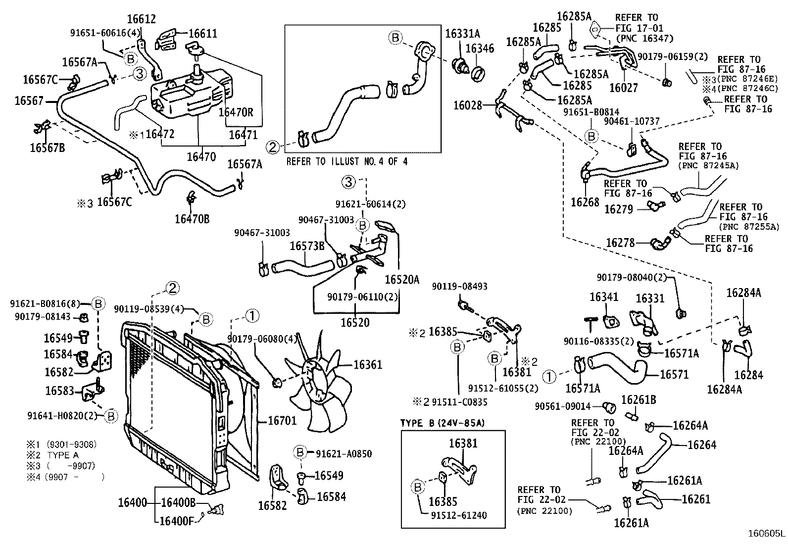 16895-78120 PIPE SUB-ASSY, TURBO WATER, NO.1 product image
