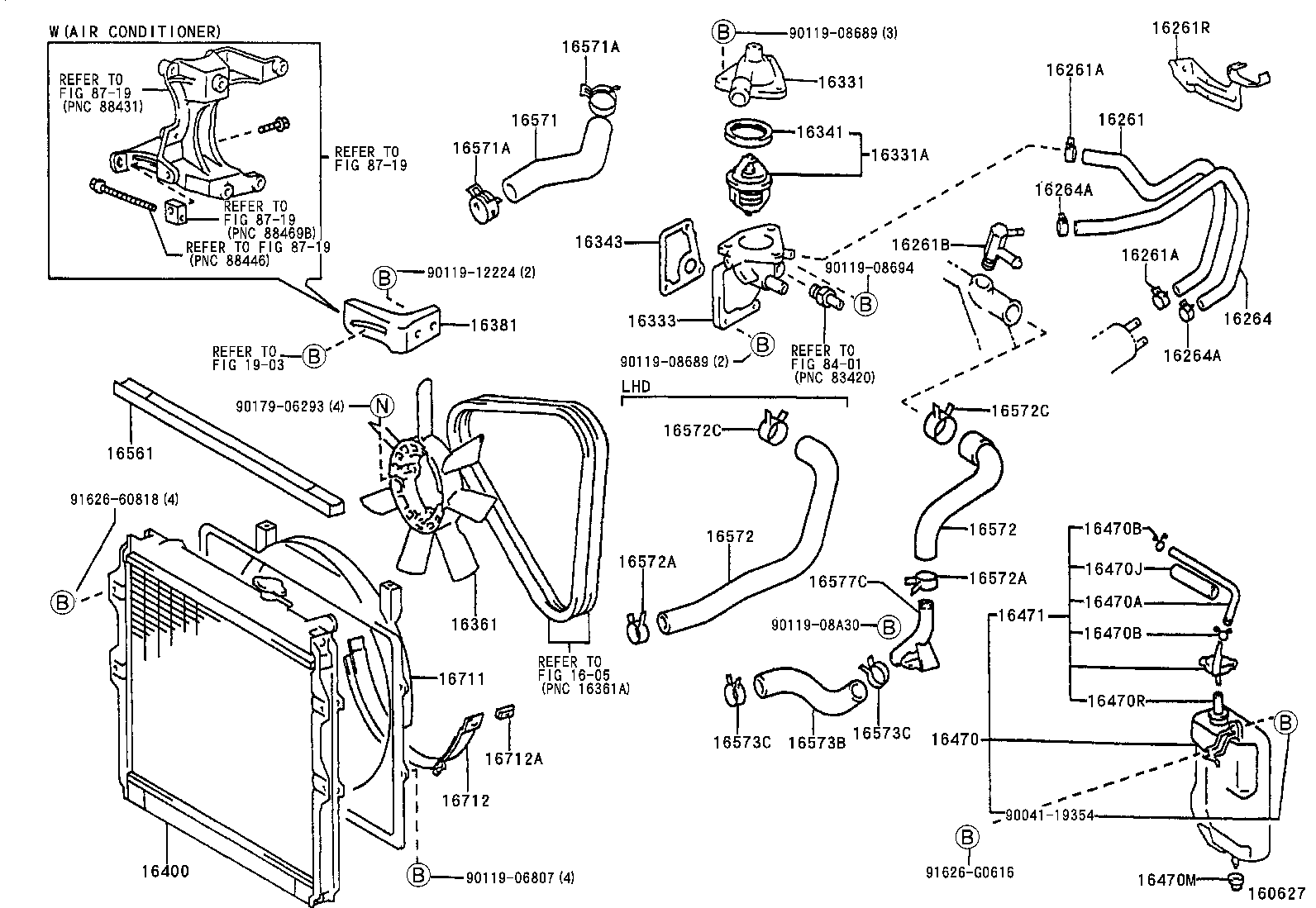 16258-67010 GASKET(FOR HEATER RETURN) product image