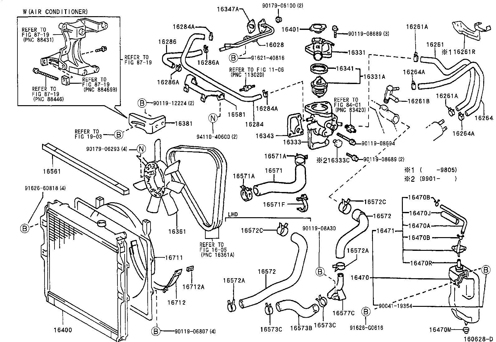 16258-67010 GASKET(FOR HEATER RETURN) product image