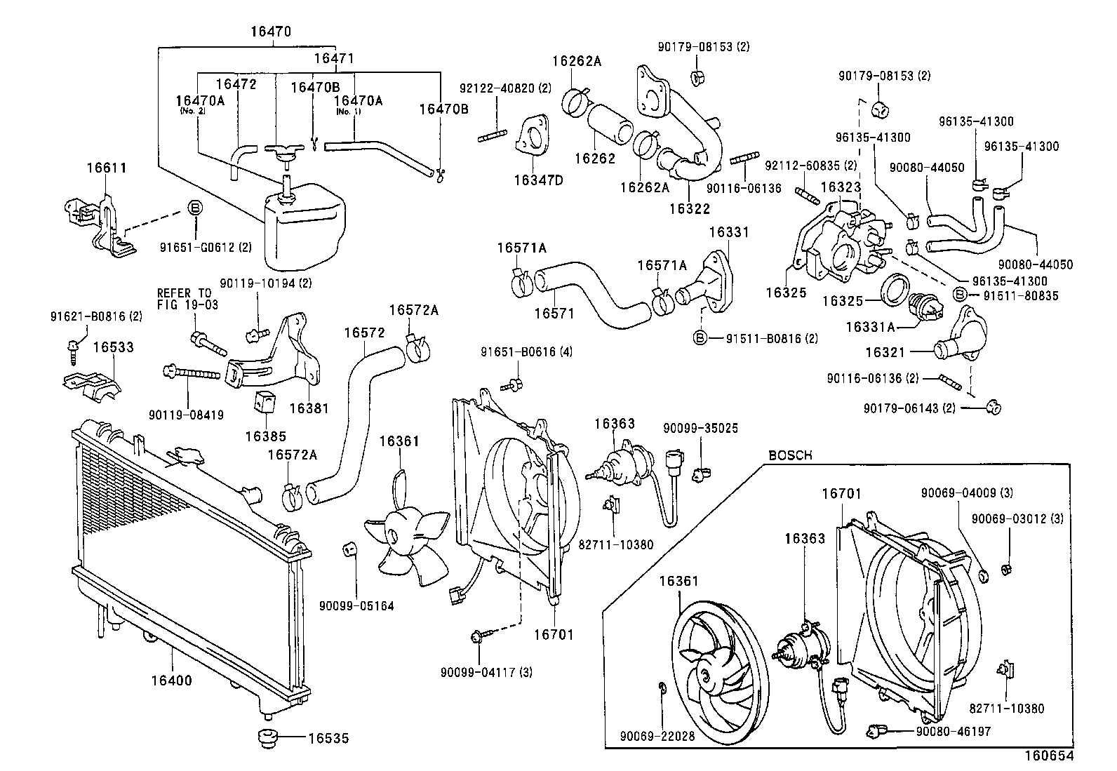 16403-02100 CORE SUB-ASSY, RADIATOR product image