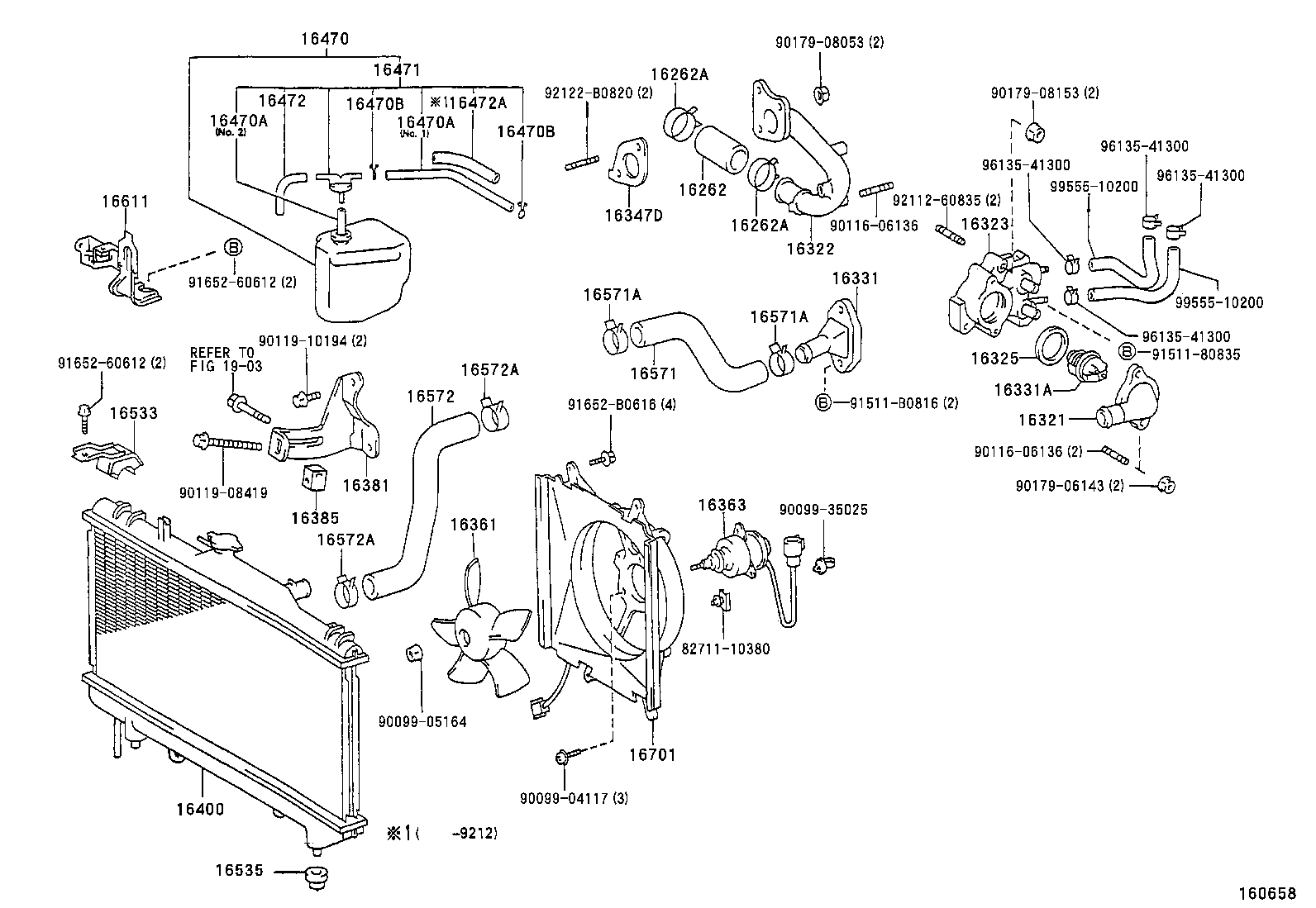 16400-64741 RADIATOR ASSY product image