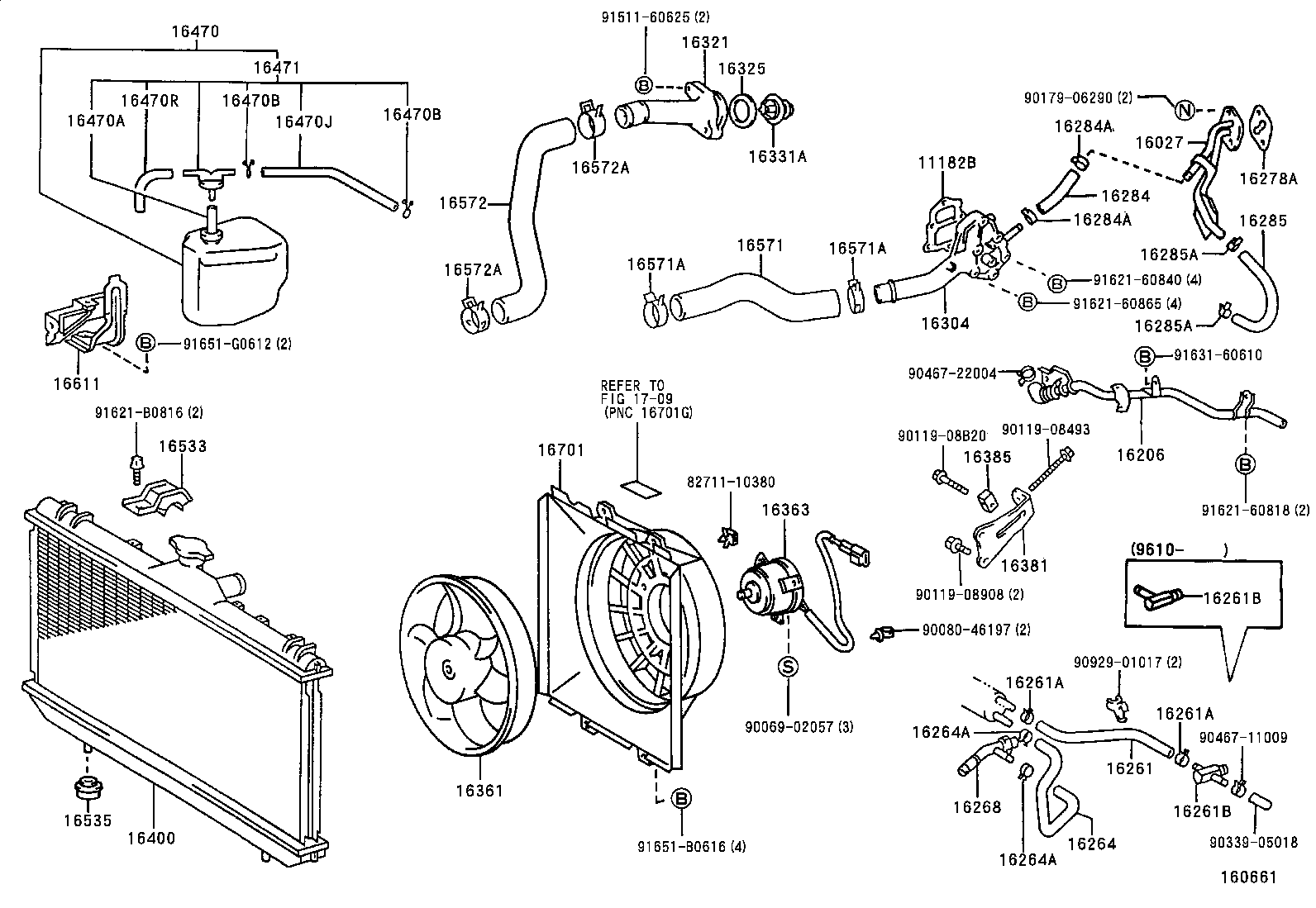 16403-02100 CORE SUB-ASSY, RADIATOR product image