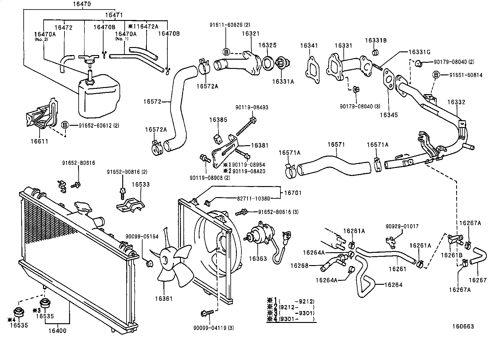 16400-64741 RADIATOR ASSY product image