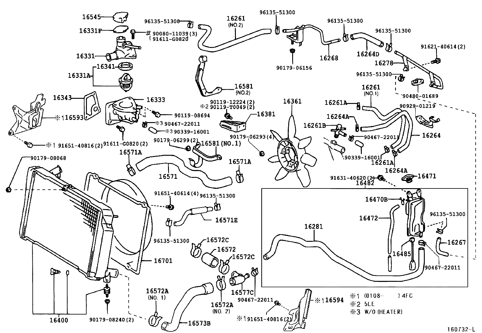 16119-75010 GASKET, THERMOSTAT GUIDE product image