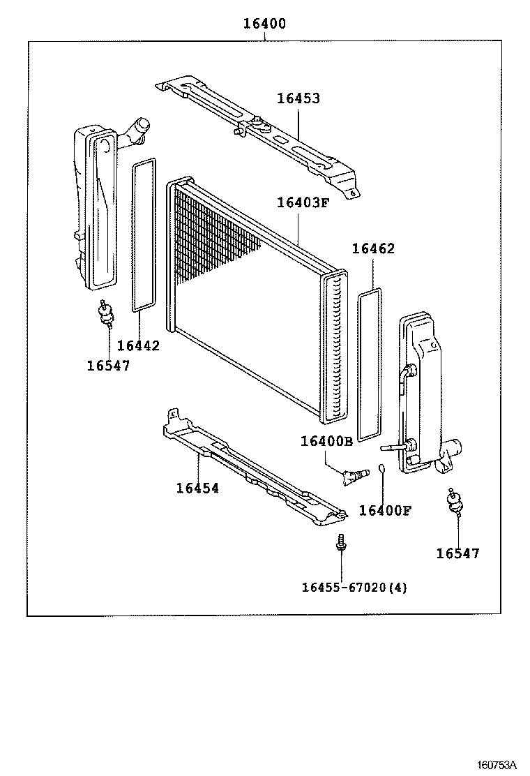 16206-67050 Water Bypass Pipe product image
