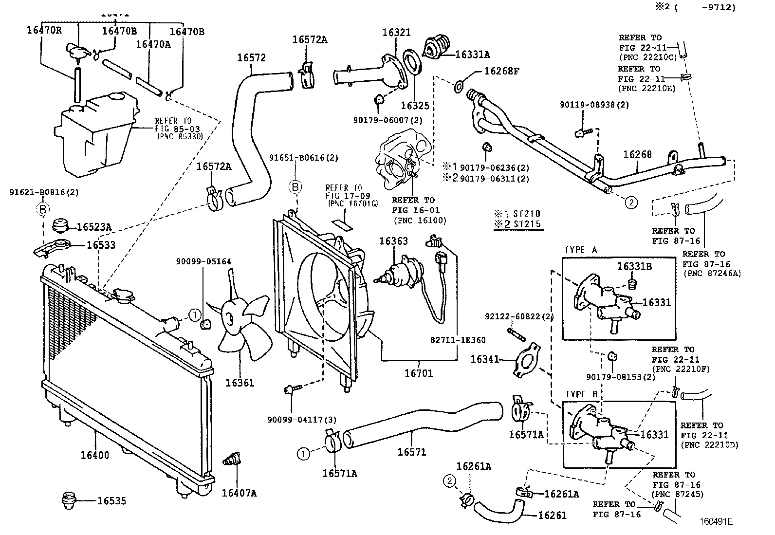 16281-74040 HOSE, WATER BY-PASS, NO.4 product image
