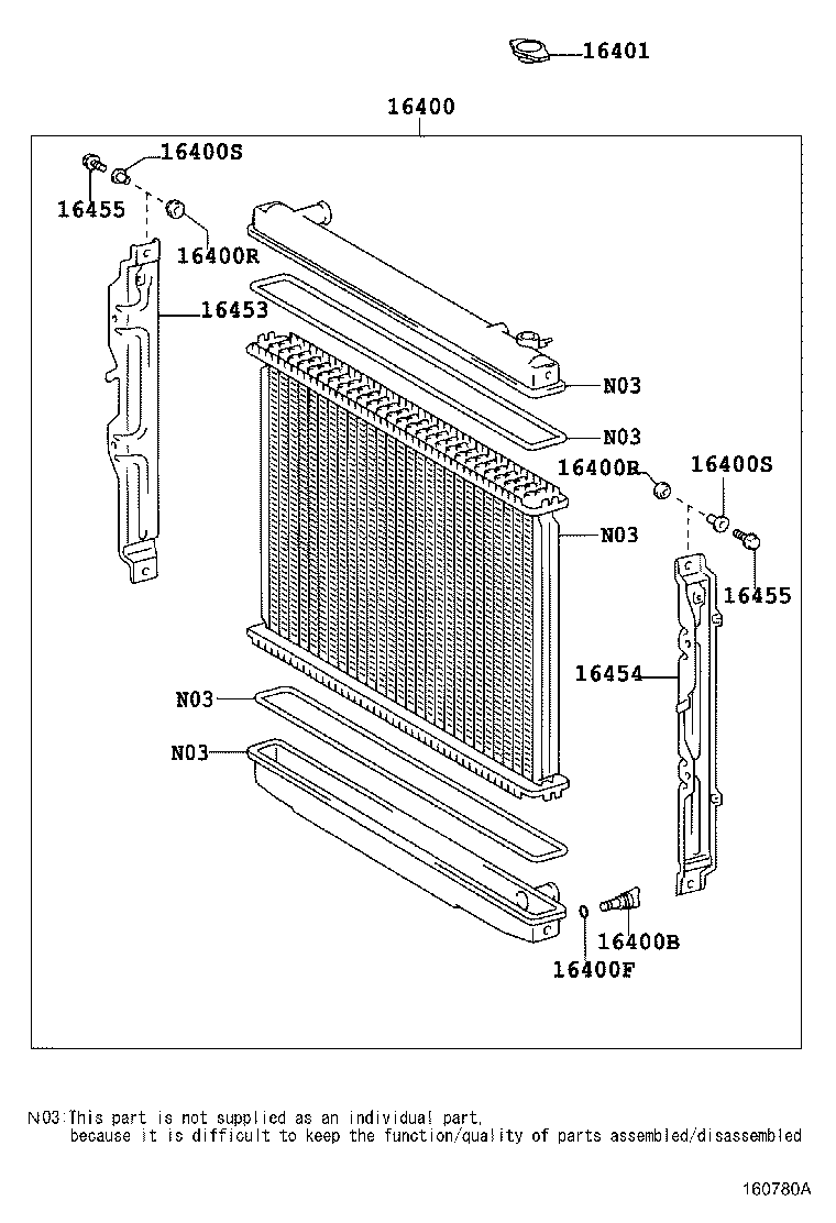16321-0F010 INLET, WATER product image