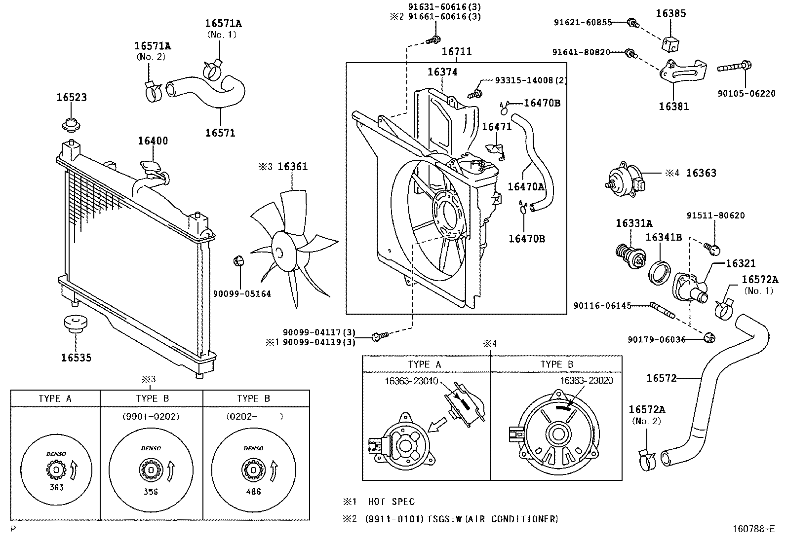16258-21020 GASKET(FOR WATER BY-PASS PIPE) product image
