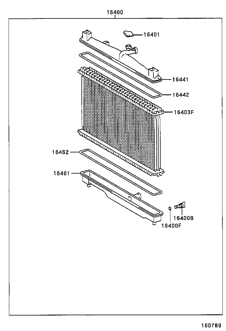 16258-21020 GASKET(FOR WATER BY-PASS PIPE) product image