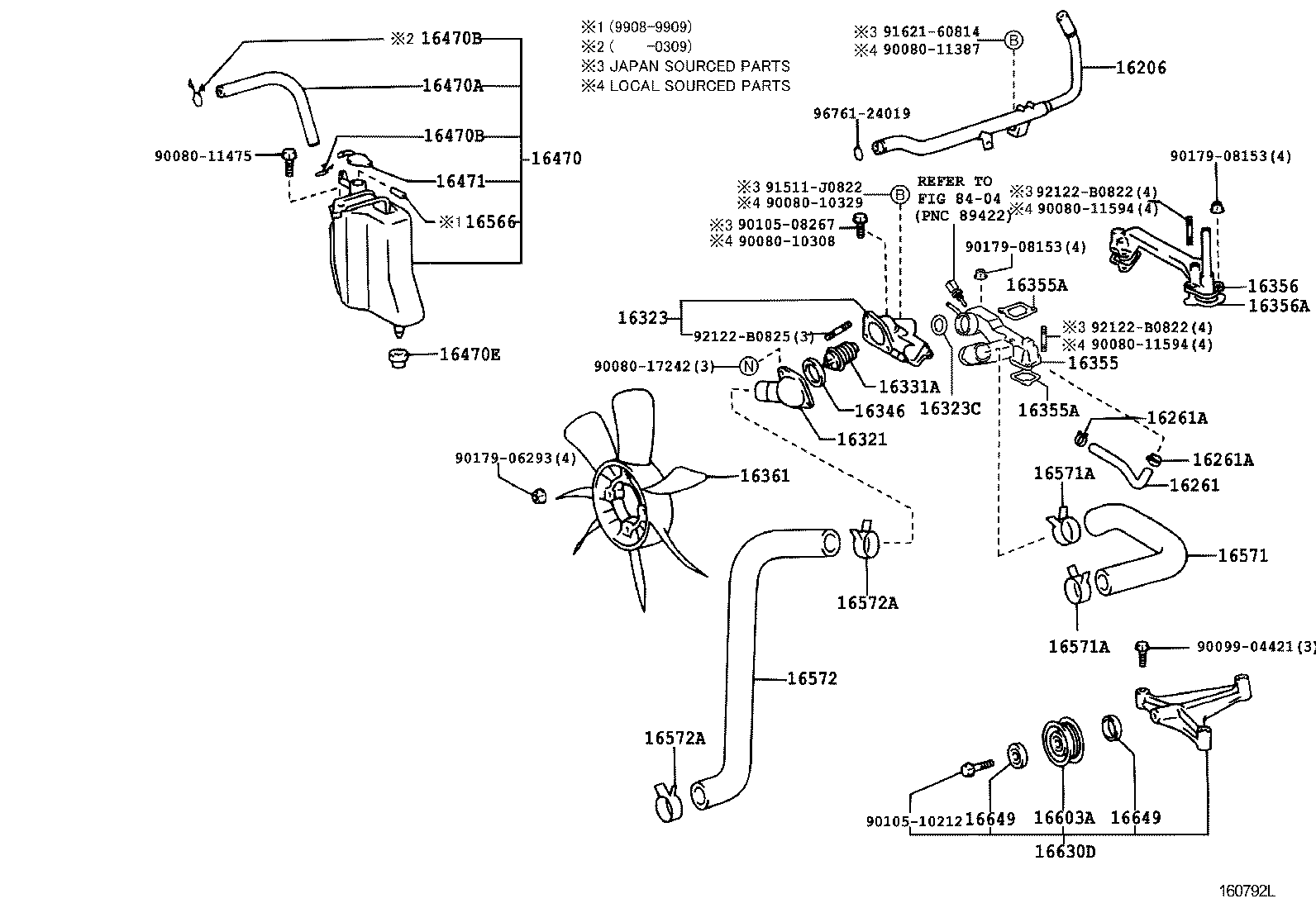 16321-0F010 INLET, WATER product image
