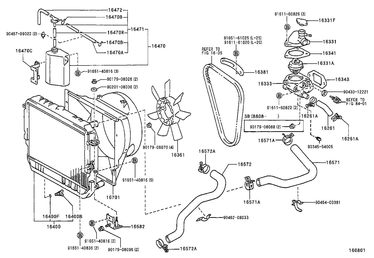 16400-58210 RADIATOR ASSY product image