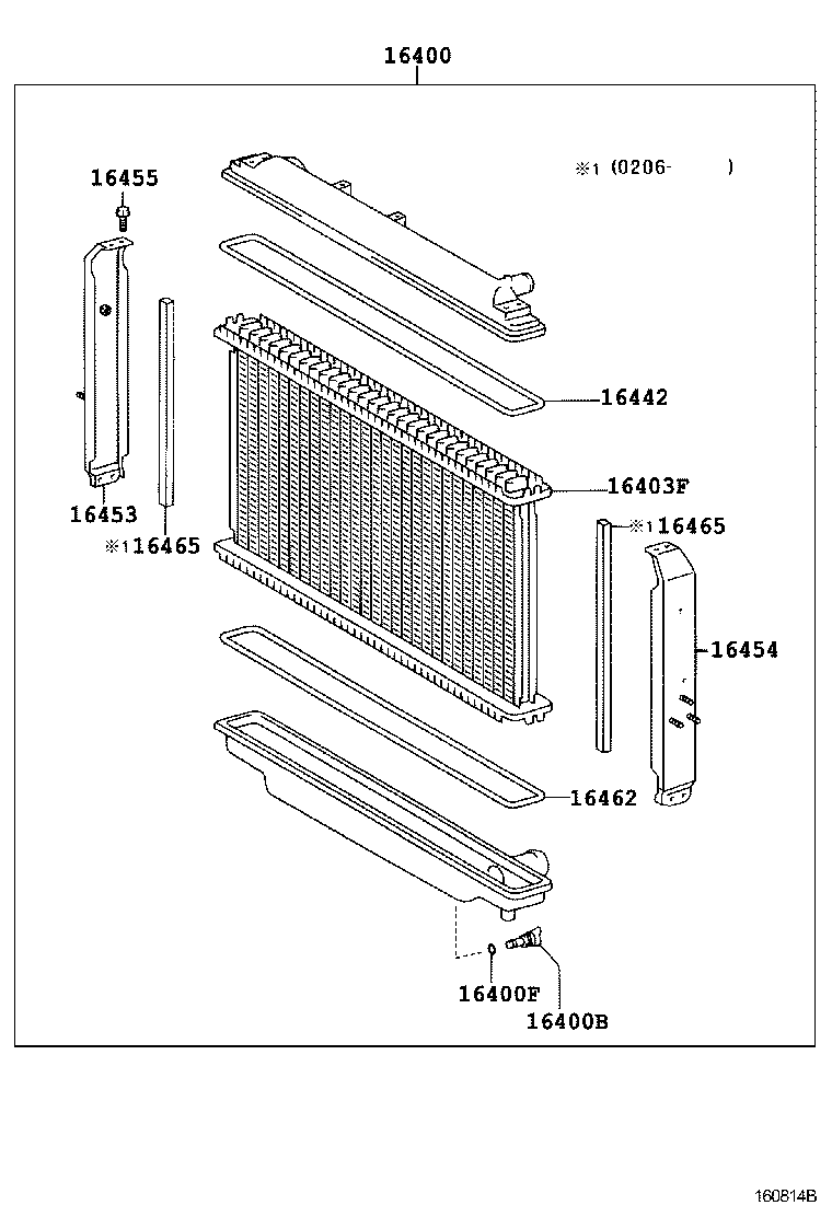 16895-78080 PIPE SUB-ASSY, TURBO WATER, NO.1 product image