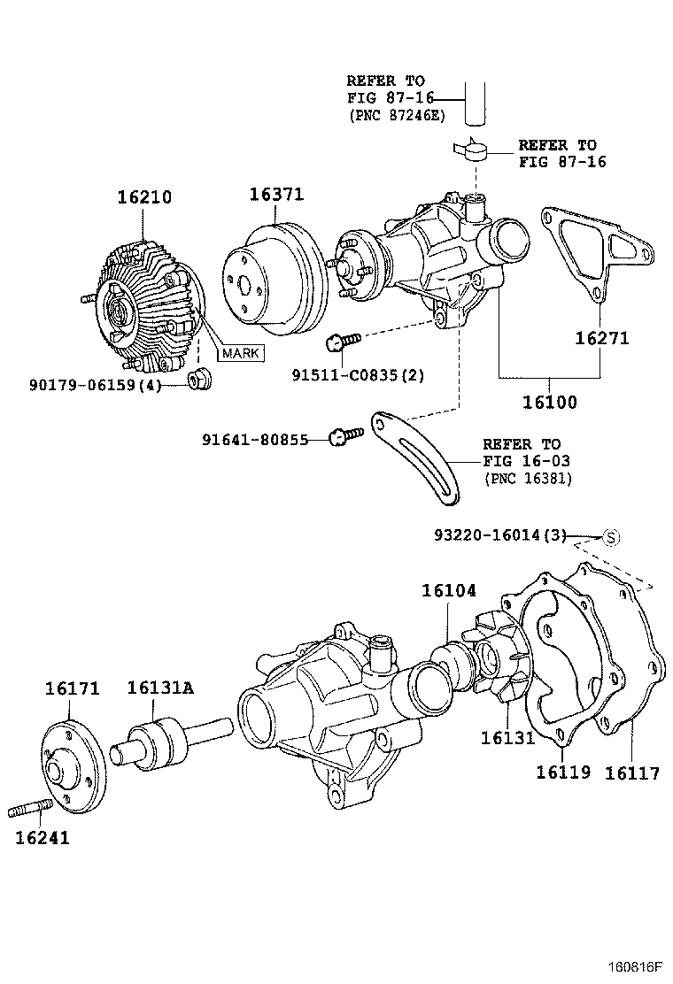16210-64060 COUPLING ASSY, FLUID product image