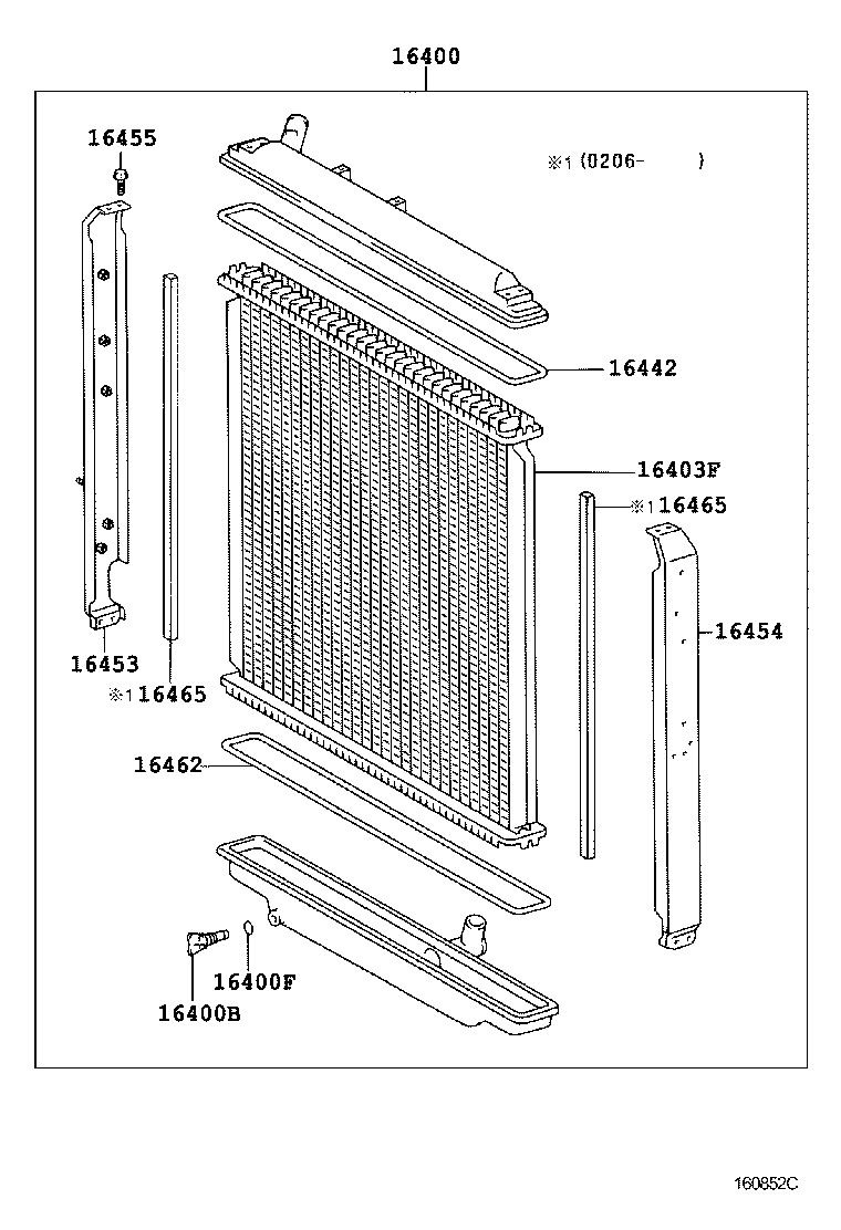 16895-78080 PIPE SUB-ASSY, TURBO WATER, NO.1 product image