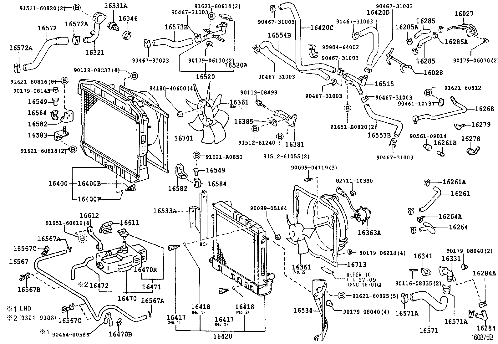 16206-78141 PIPE SUB-ASSY, WATER BY-PASS, NO.3 product image