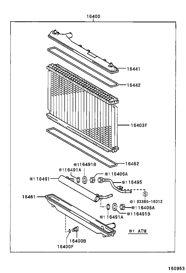 16363-0A060 MOTOR, COOLING FAN, NO.2 product image