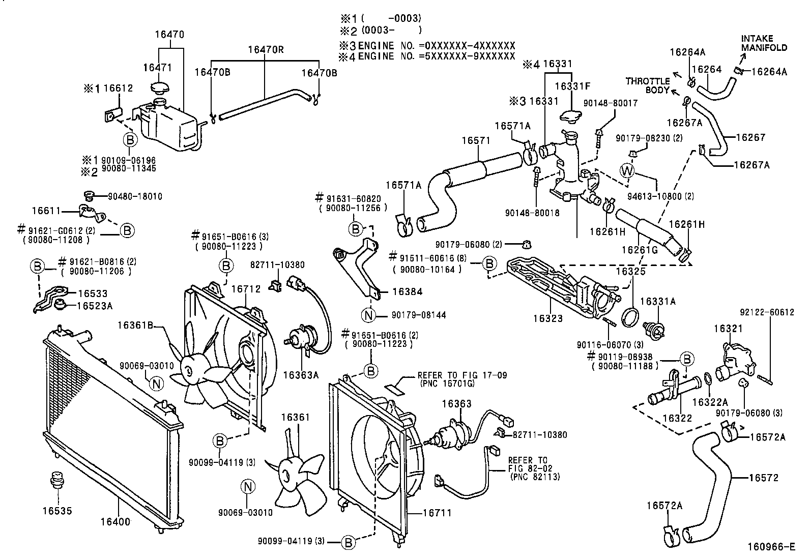 16571-0H030 HOSE, RADIATOR, INLET product image