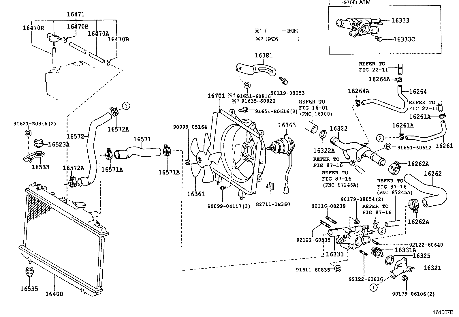 16206-64020 Water Bypass Pipe product image
