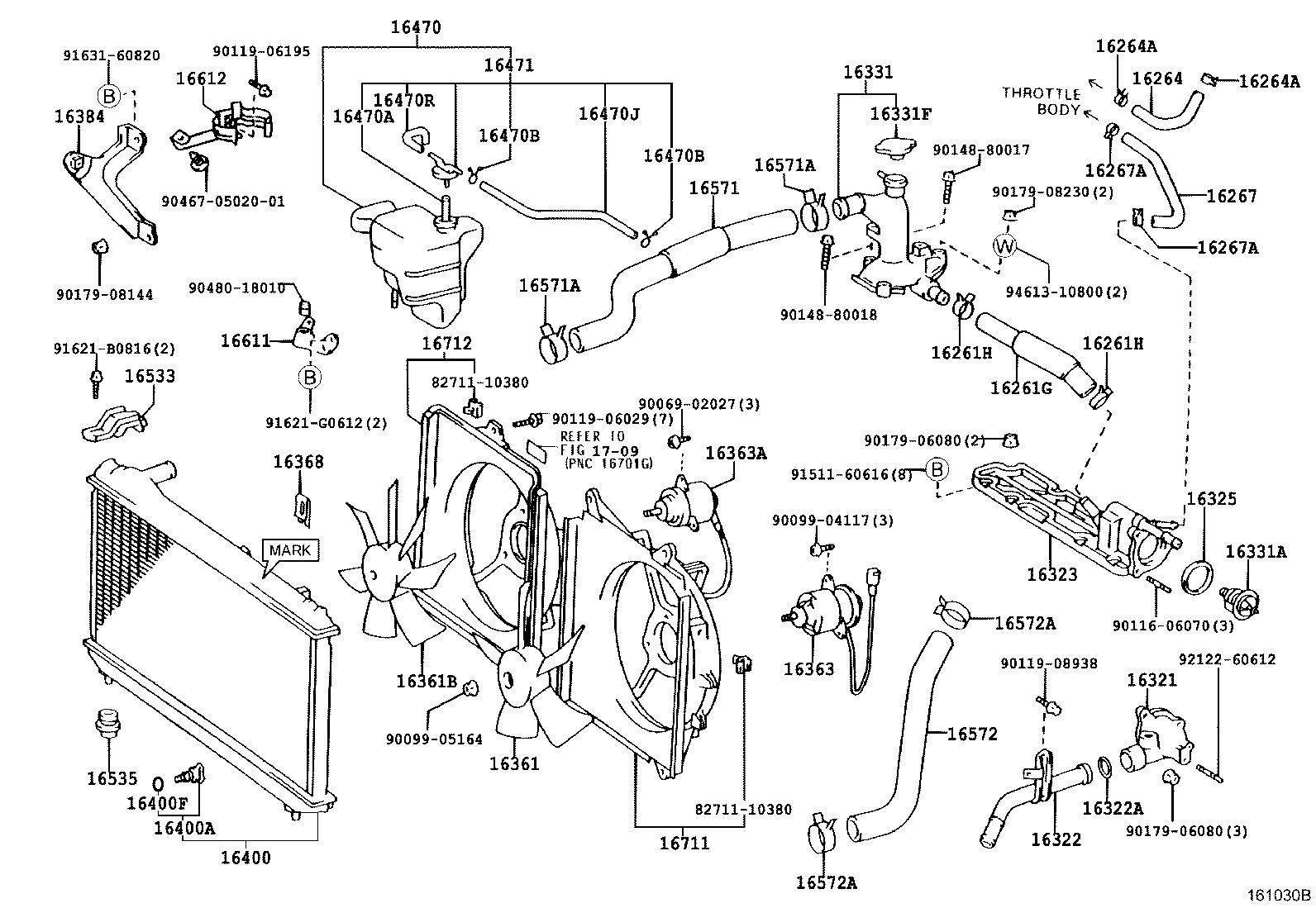 04160-07011 CORE KIT, RADIATOR product image