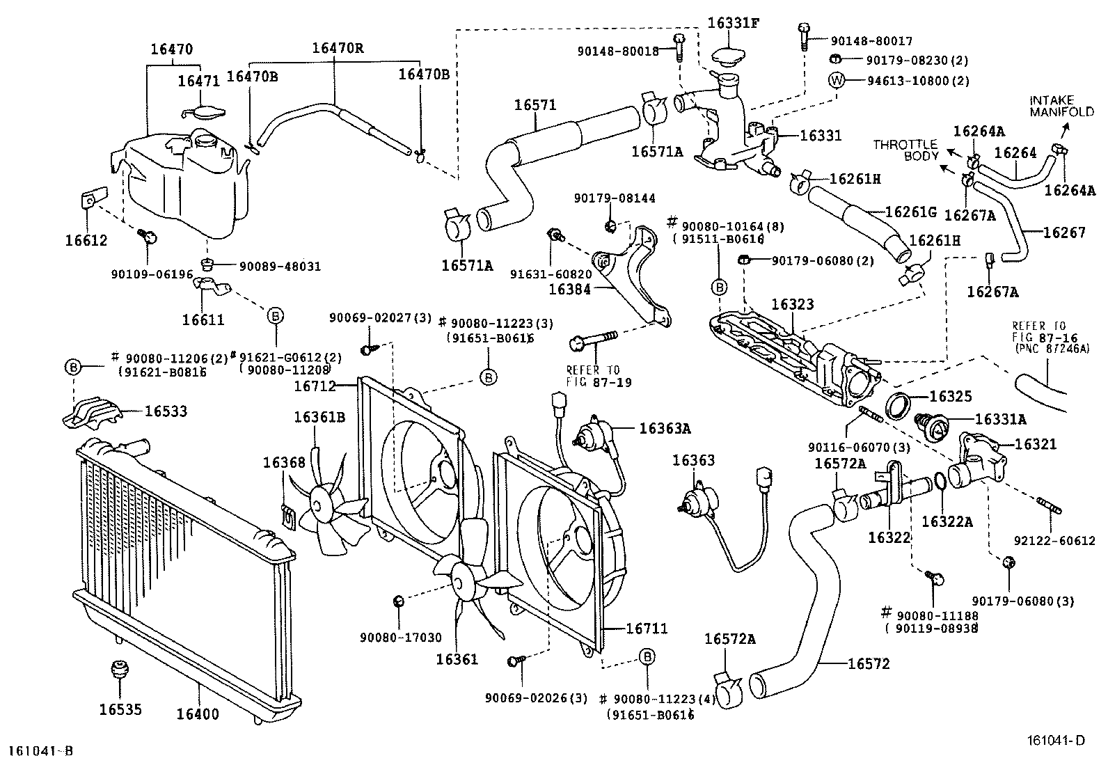 16535-07010 SUPPORT, RADIATOR, LOWER product image