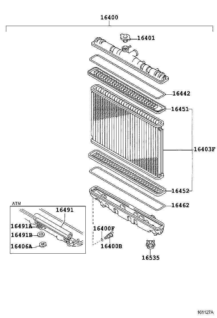 16268-16041 PIPE, WATER BY-PASS, NO.1 product image