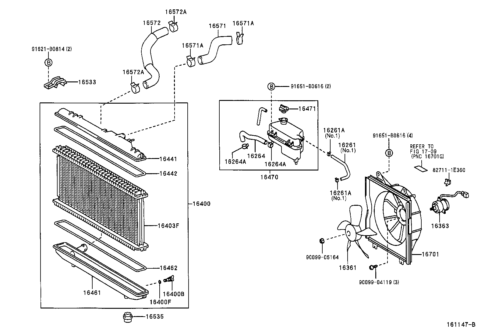 16258-22010 GASKET(FOR WATER BY-PASS PIPE) product image