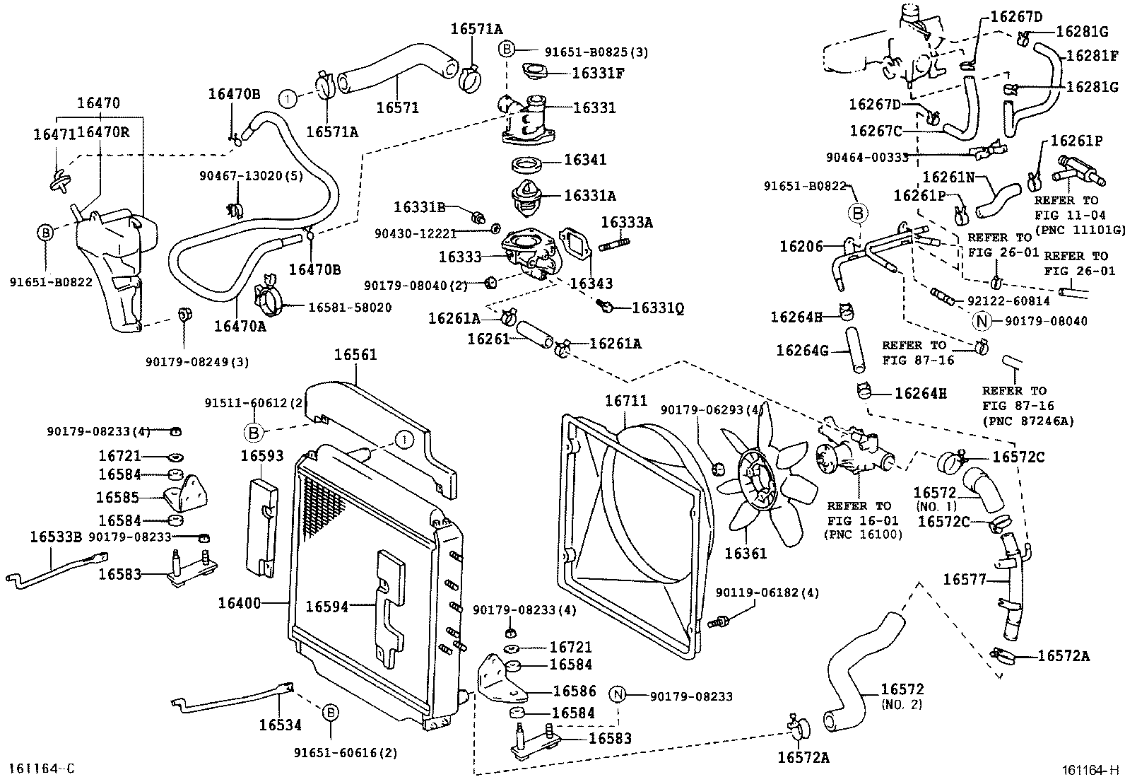 16895-78080 PIPE SUB-ASSY, TURBO WATER, NO.1 product image