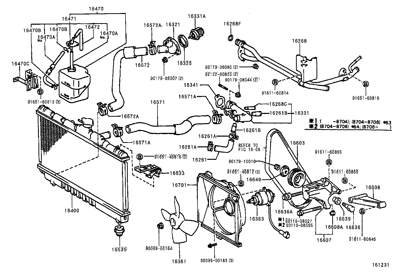 16533-16040 SUPPORT, RADIATOR, UPPER product image