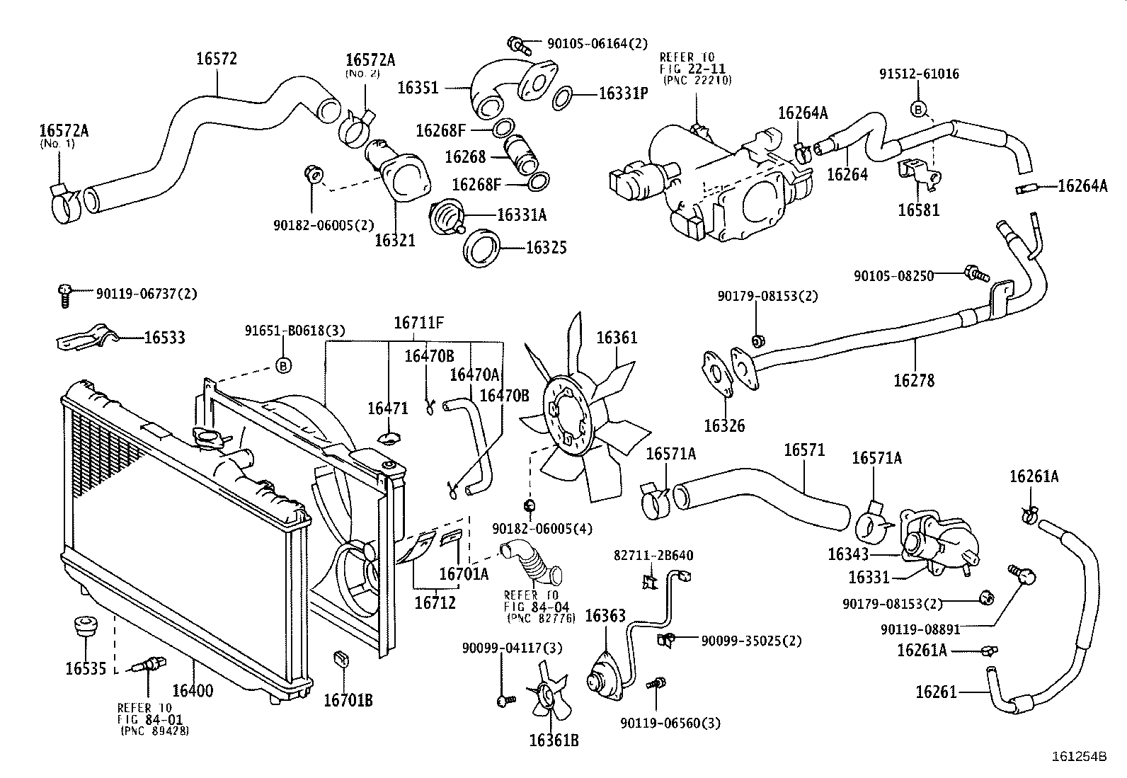 16405-46180 CAP SUB-ASSY, RESERVE TANK product image