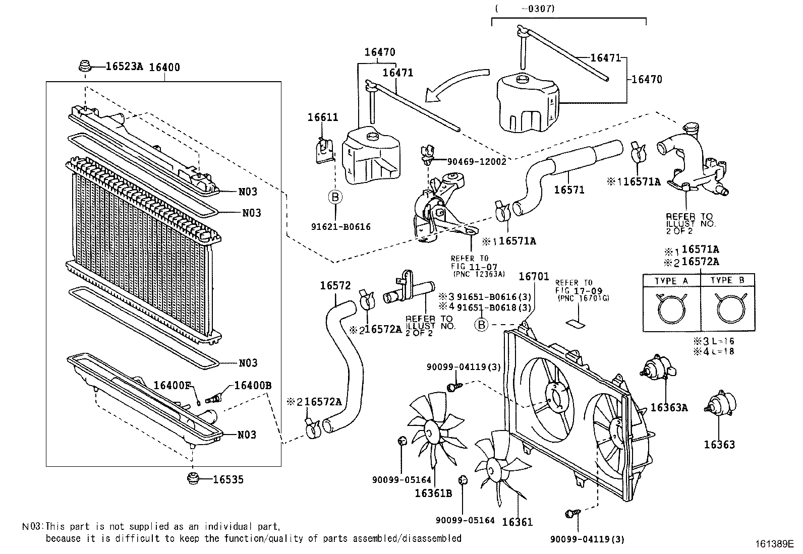16363-20220 MOTOR, COOLING FAN, NO.2 product image