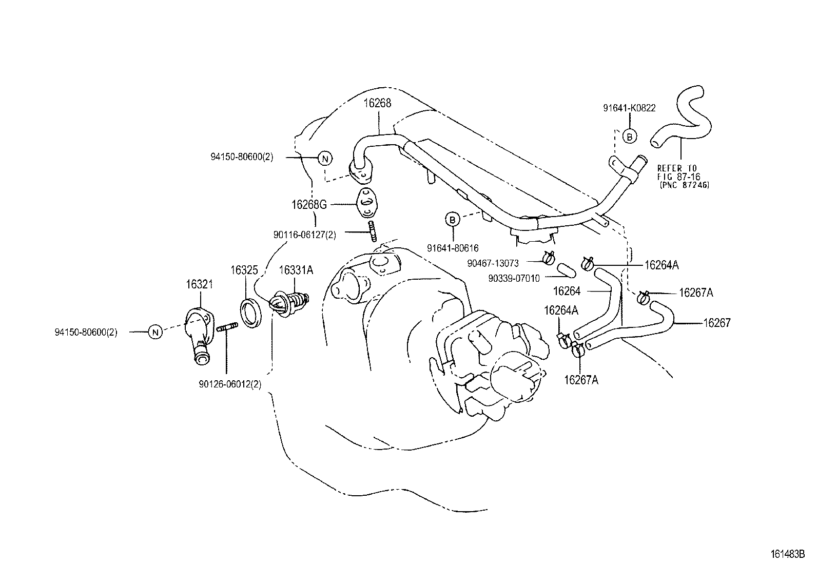 16321-27040 INLET, WATER product image