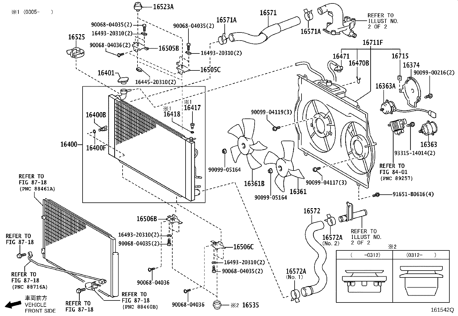 16041-28610 RADIATOR ASSY, NO.2 product image