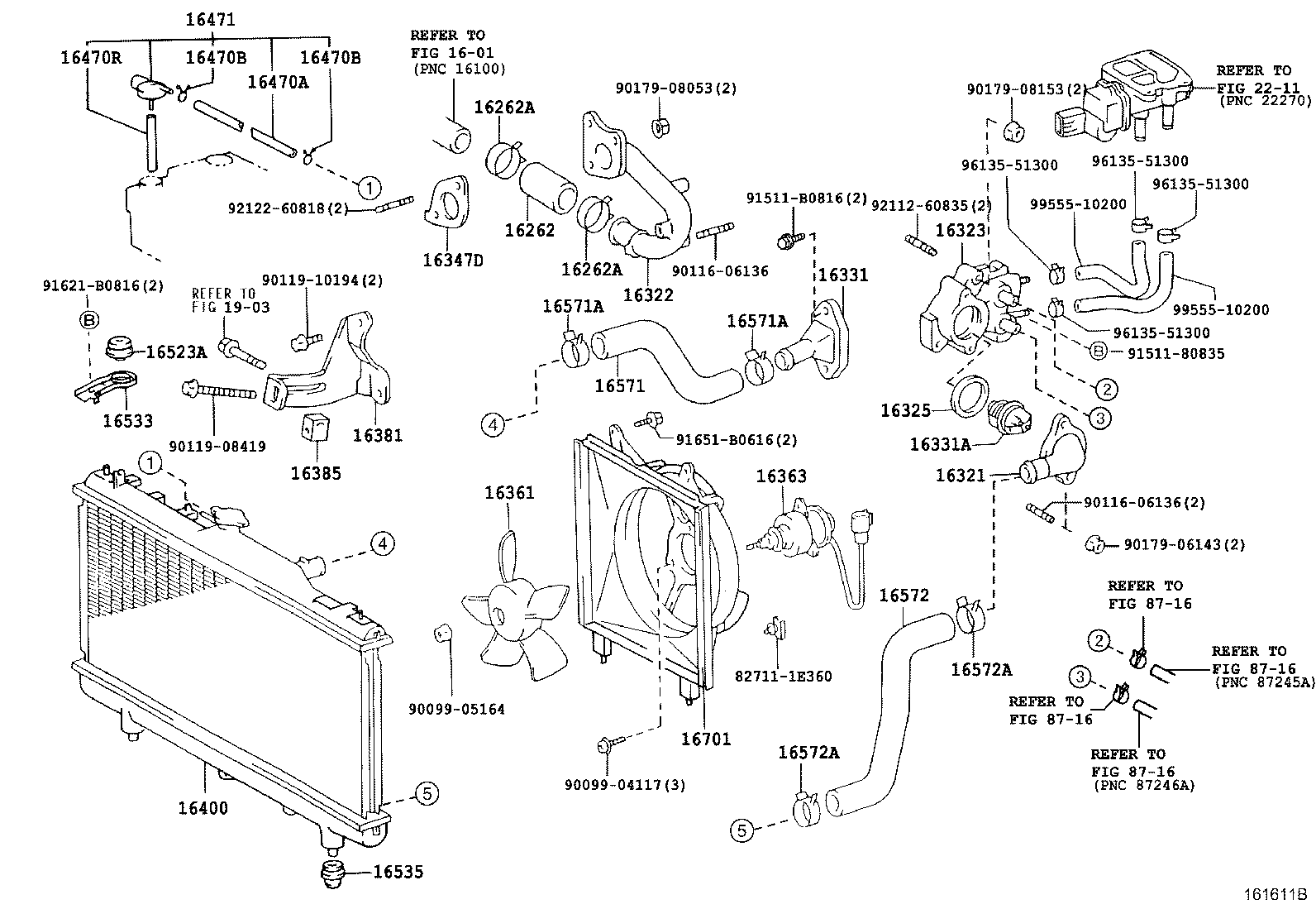 16304-88580 OUTLET, WATER product image